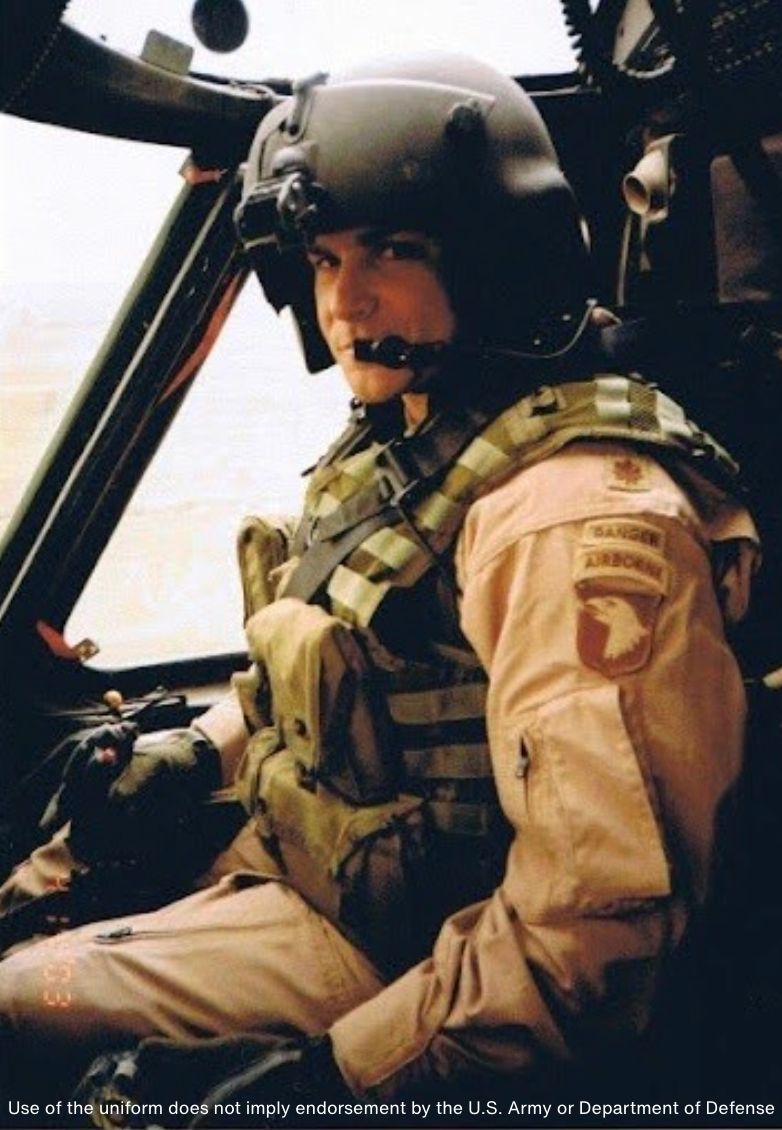 Fred, when he was in the uniform