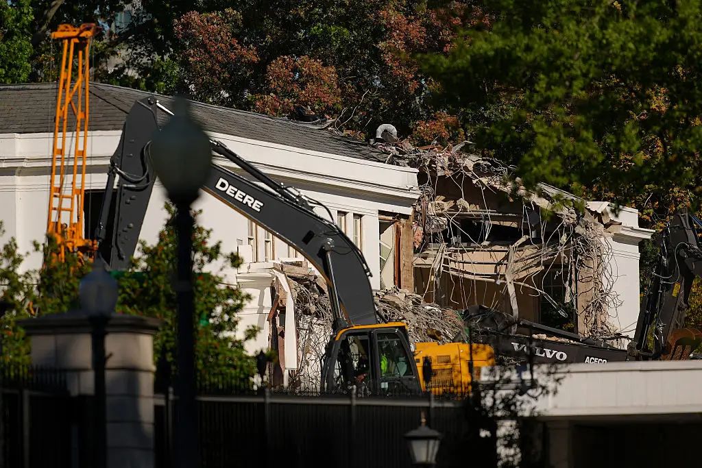 East Wing Demolition